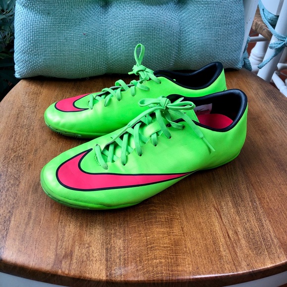 Nike Mercurial Indoor Soccer Poison Green - Picture 4 of 12